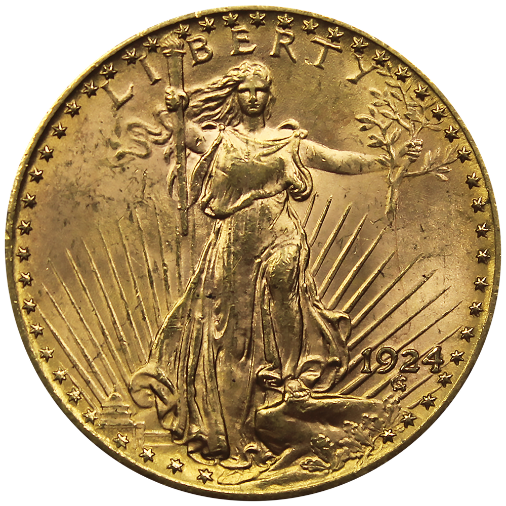 20 Dollars Liberty en or