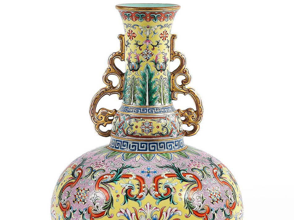 vase Qianlong