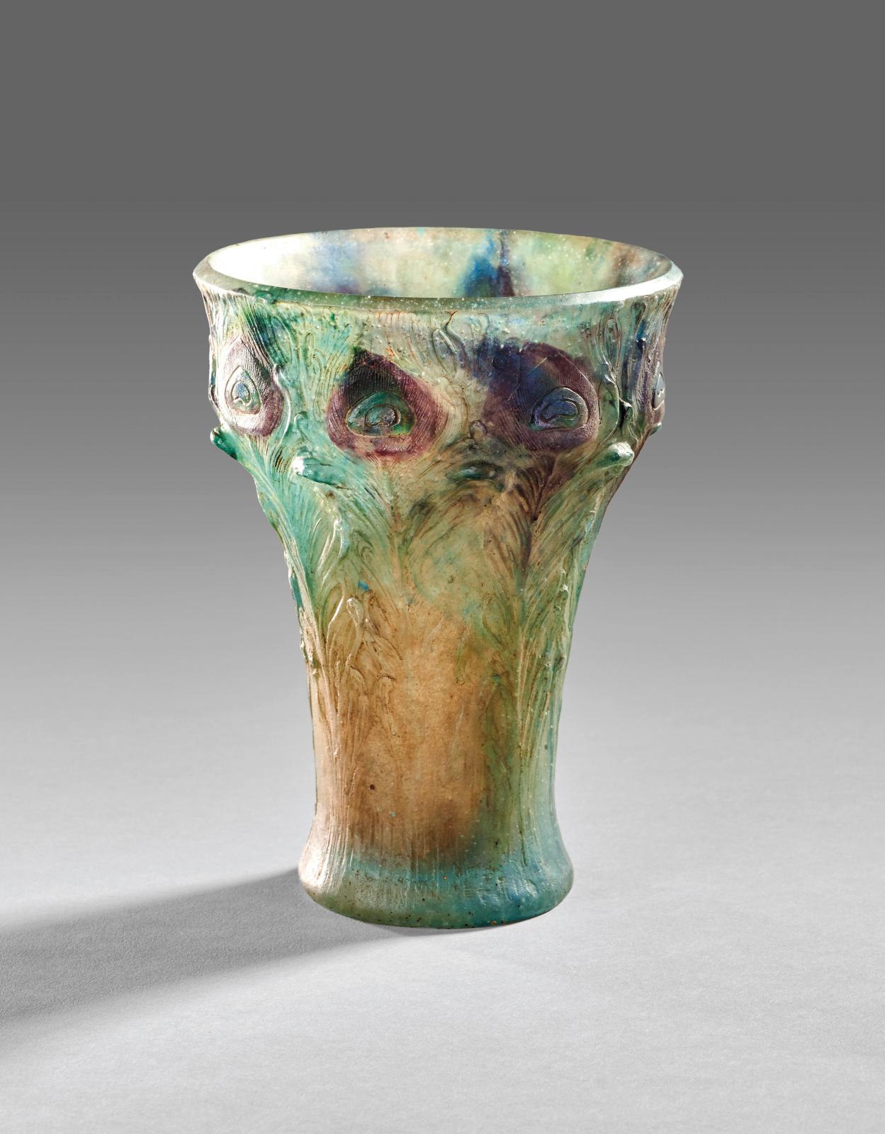 Vase en Pâte de Verre