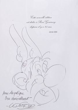 BD dédicacée Uderzo