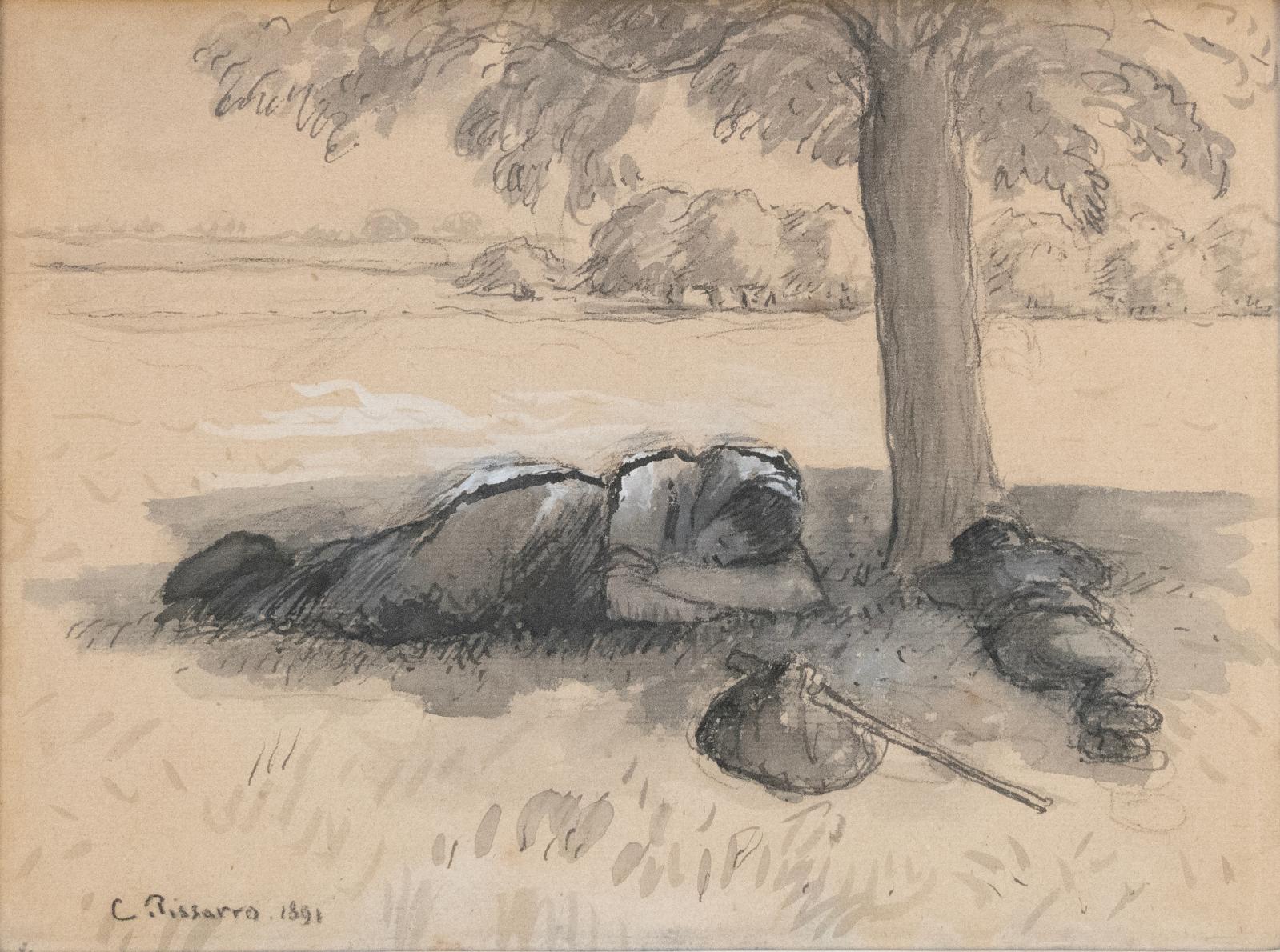 Dessin Camille Pissarro