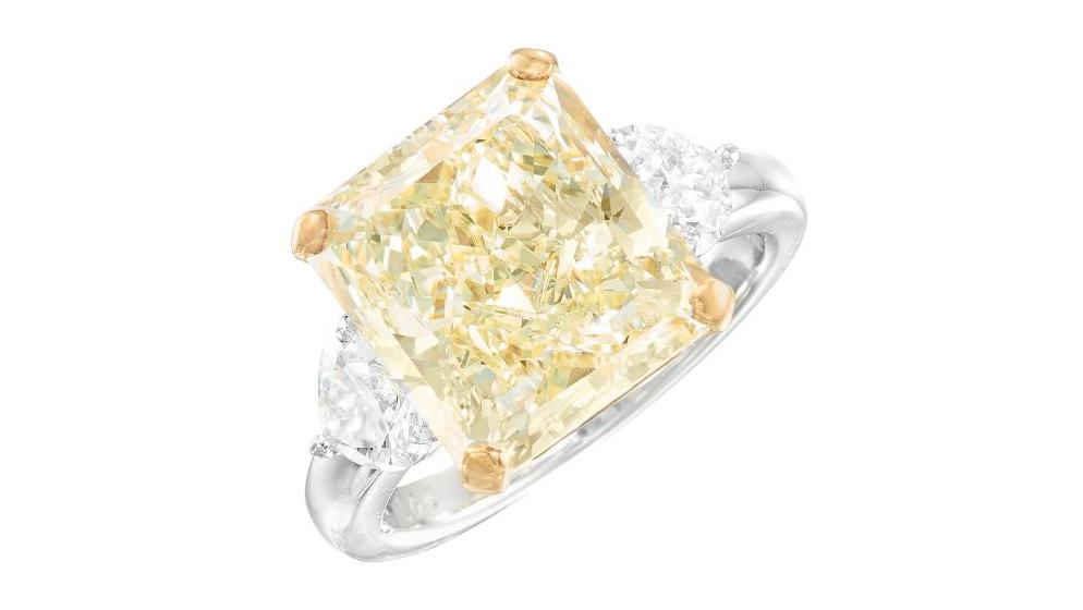 Diamant jaune fancy