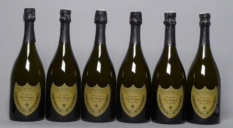 bouteilles champagne Dom Pérignon