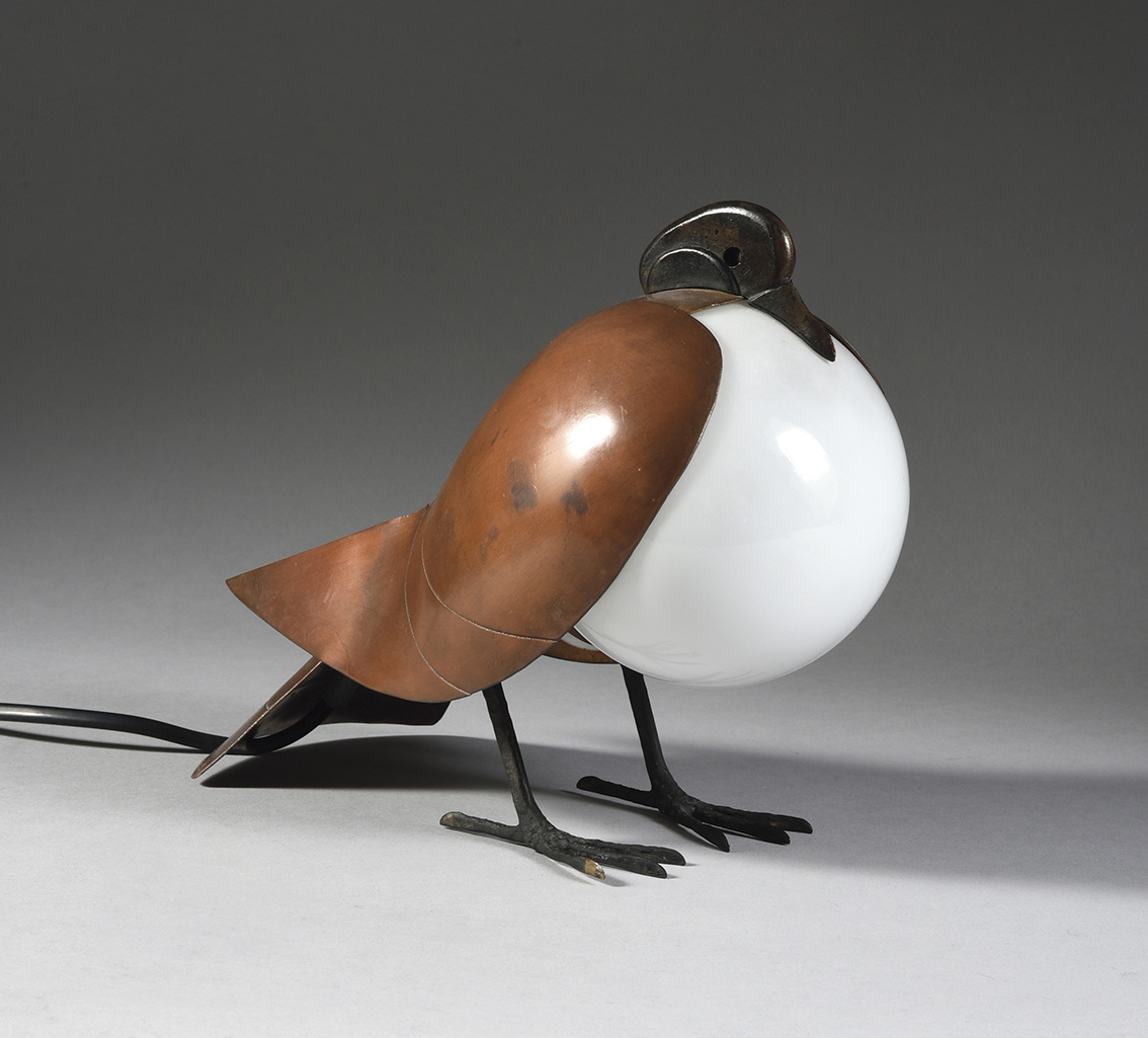 Lampe pigeon FX lalanne
