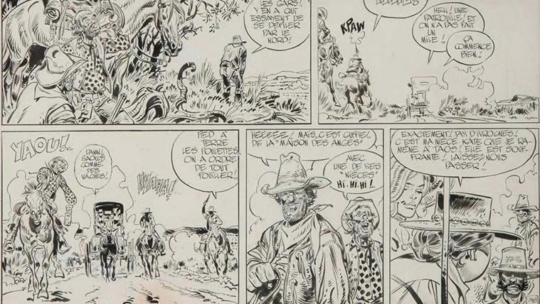 Planche bande dessinée