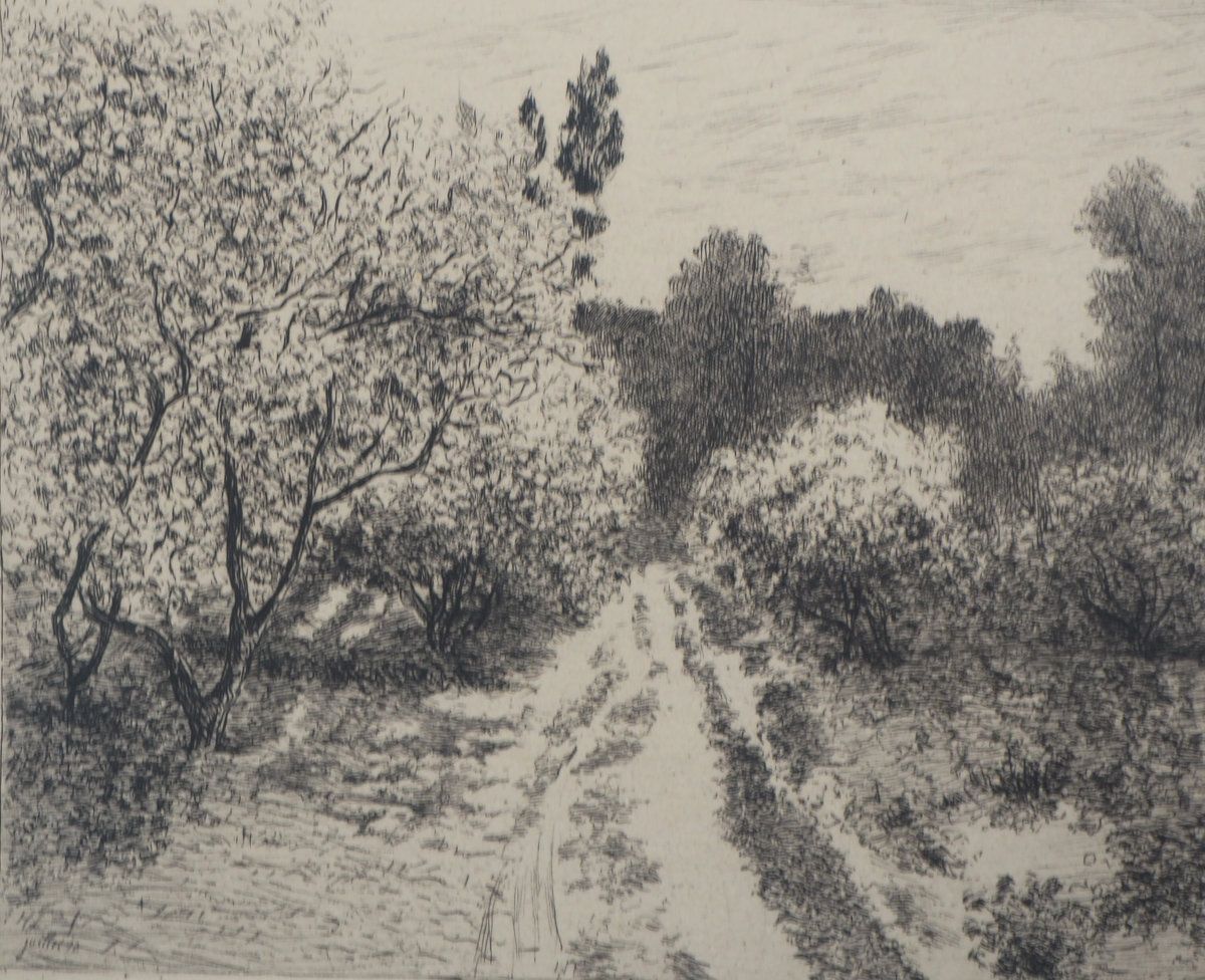 dessin Claude Monet
