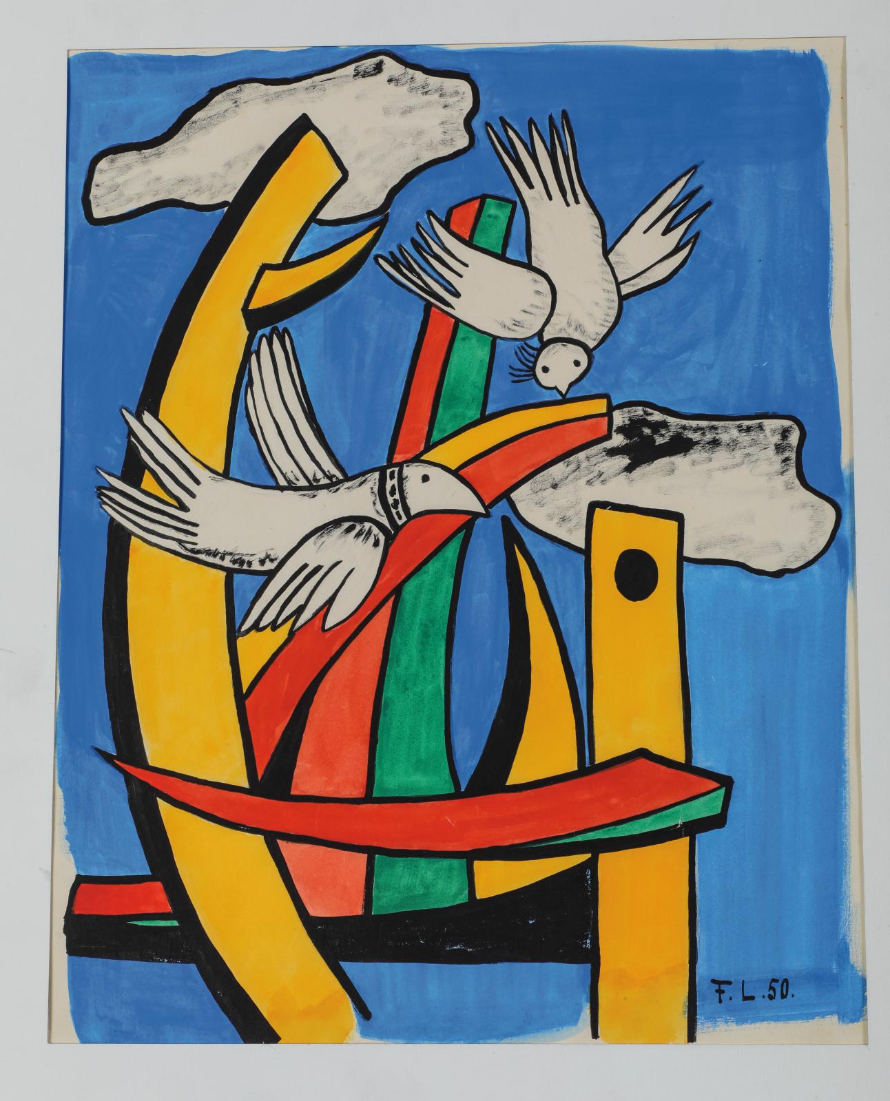 gouache Fernand Léger