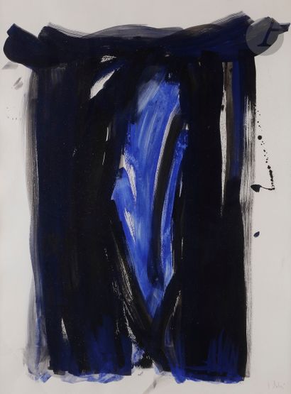 gouache Olivier Debré