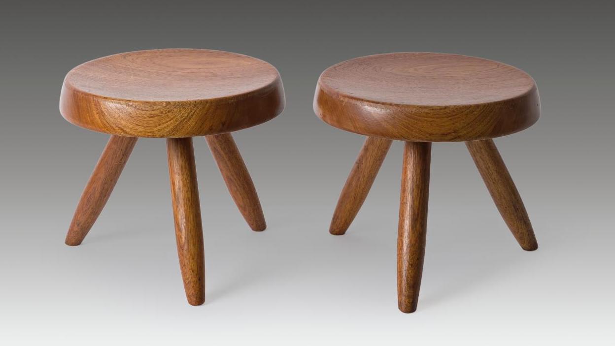 tabourets Charlotte Perriand