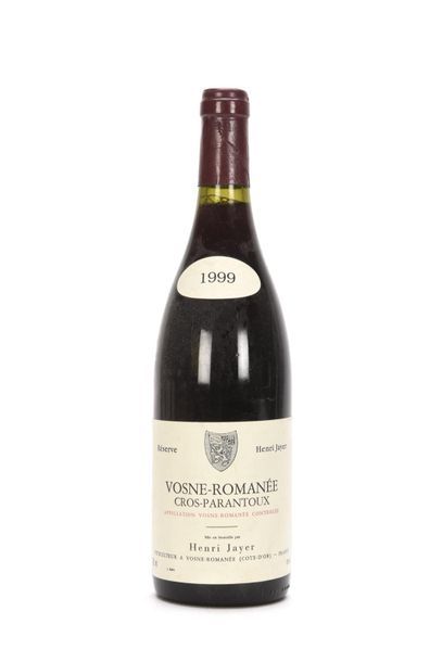 bouteille Cros Parantoux, Henri Jayer