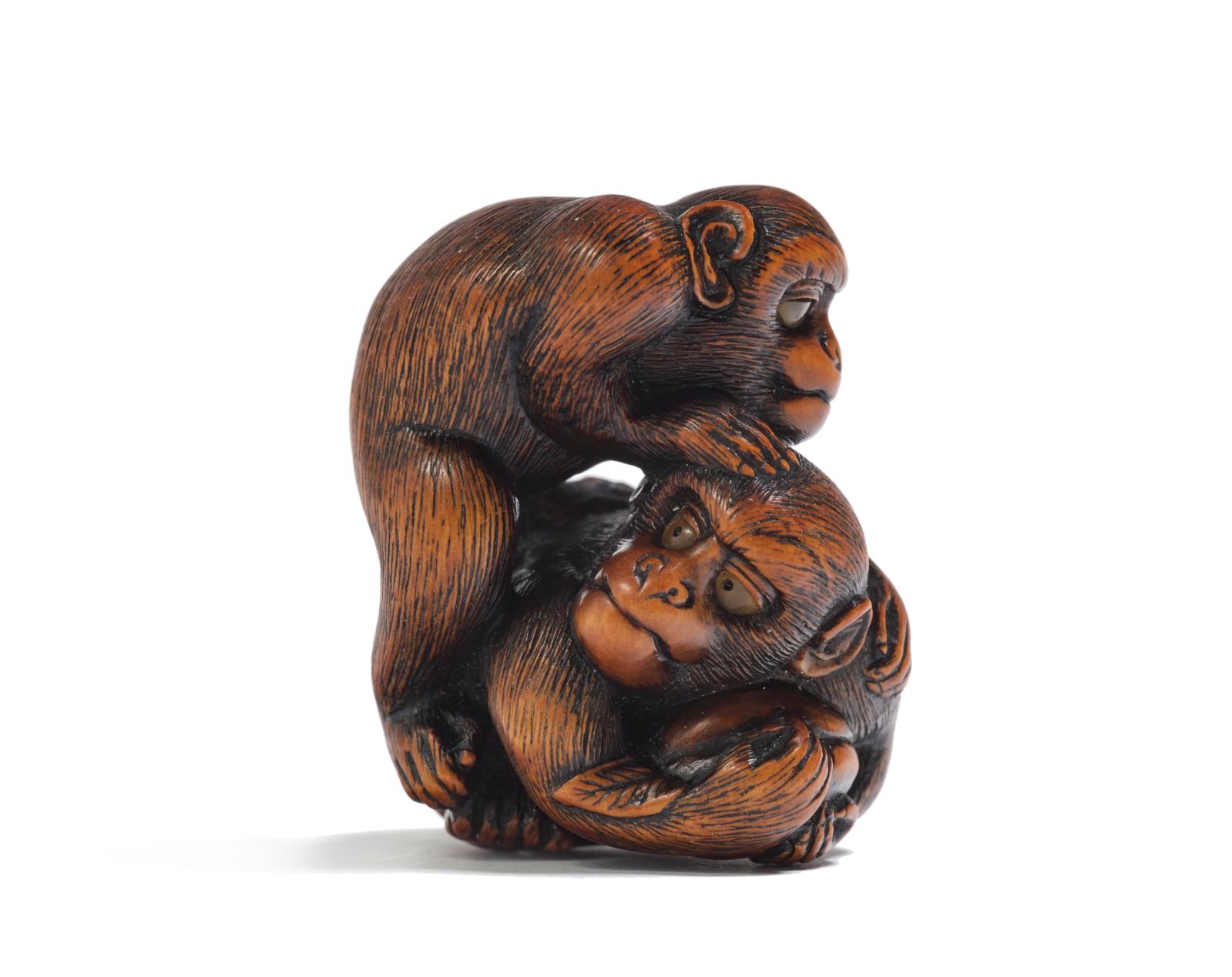 Netsuke singes
