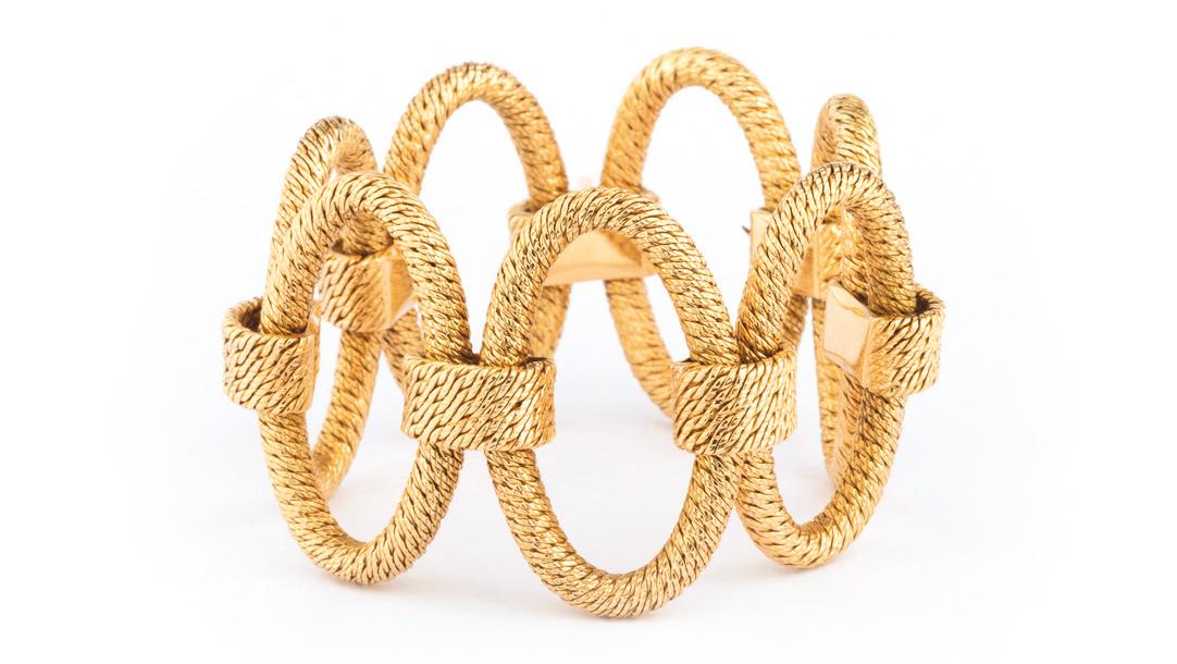 bracelet en or Georges L’Enfant