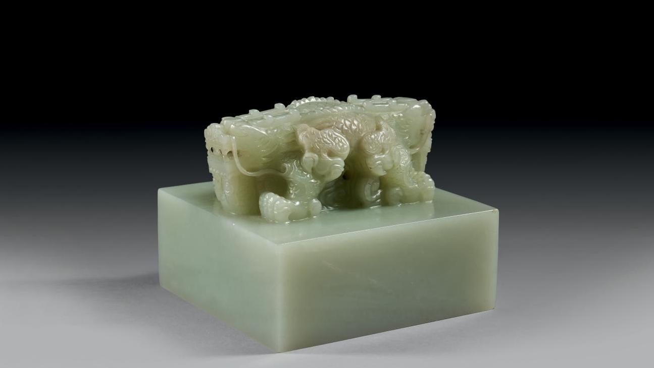 seau jade chinois