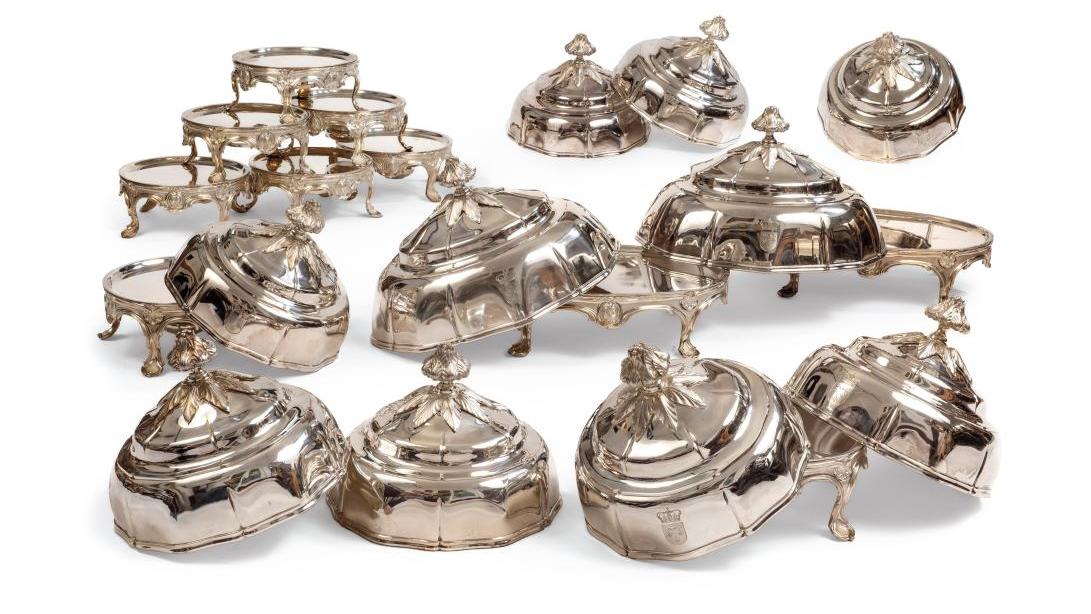 service de table en argent